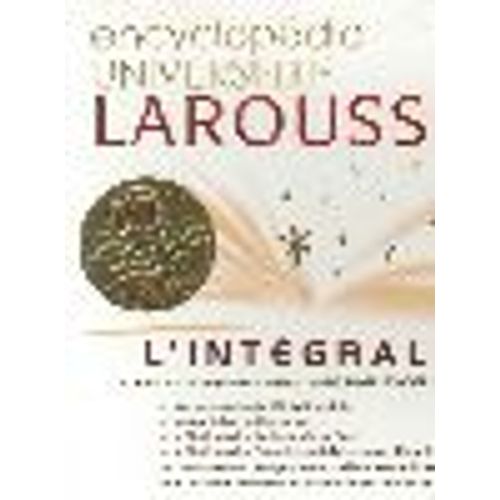 Pccd/Ed - Encyclopédie Universelle Larousse Intégrale Pc