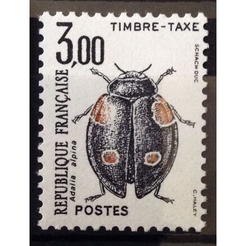 France - Taxes Insectes Coléoptères 3,00 (Impeccable N° 111) Neuf** Luxe - N12599