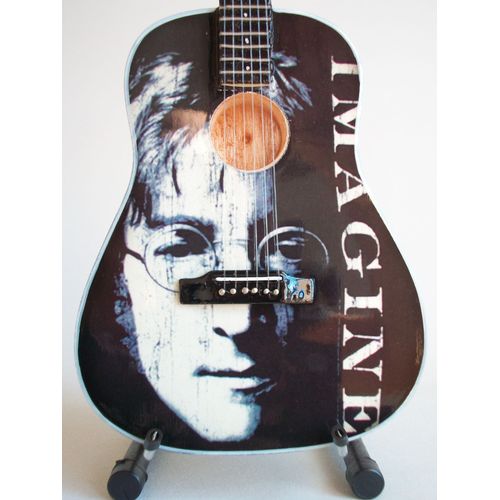 Guitare Miniature De Type Acoustique John Lennon Imagine