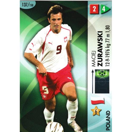 N° 137 - Carte Panini Foot Germany 2006 - Maciej Zurawski - Poland