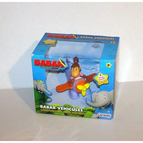 Figurine Babar Les Aventures De Badou Figurine Chikou En Avion