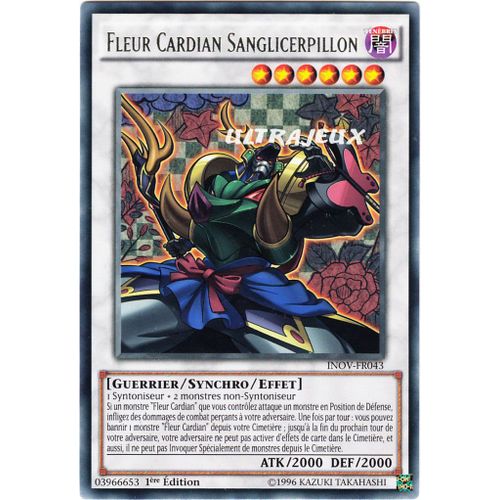 Yu-Gi-Oh! - Inov-Fr043 - Fleur Cardian Sanglicerpillon - Rare