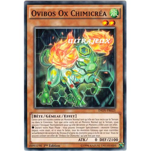 Yu-Gi-Oh! - Inov-Fr025 - Ovibos Ox Chimicréa - Commune