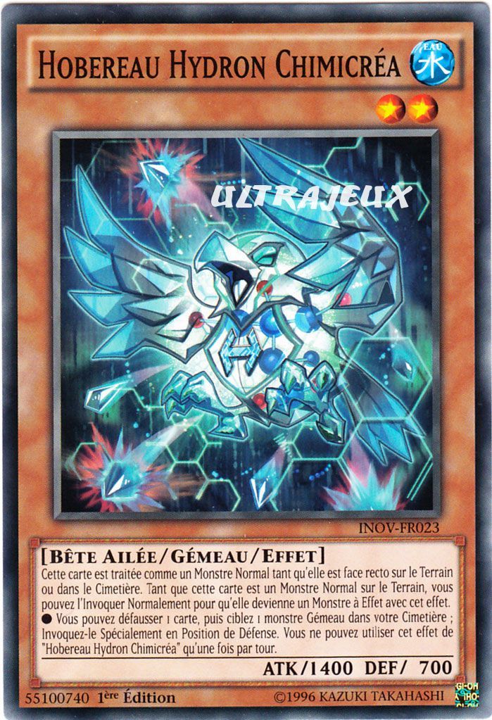 Yu-Gi-Oh! - Inov-Fr023 - Hobereau Hydron Chimicréa - Commune