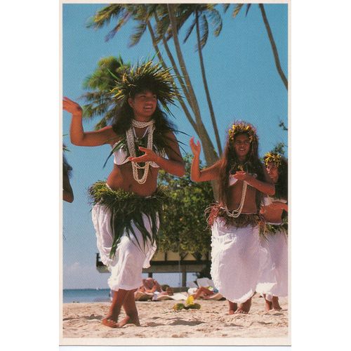 Tahiti - Danseuse Tahitienne