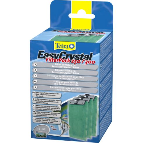 Cartouche Pour Filtre Tetra Easycrystal Pack A250/300 Pour Aquarium Contenance 30 Litres