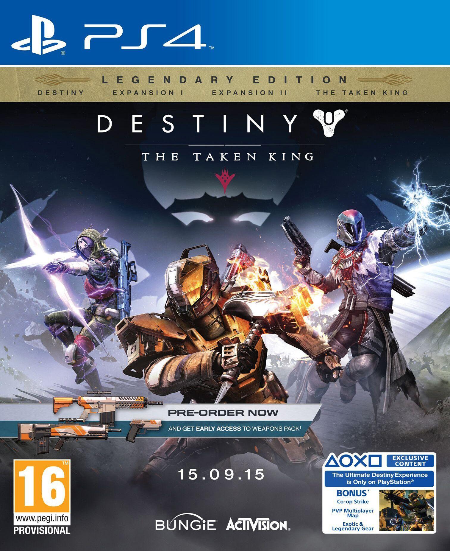 ps4 destiny 2 legendary edition