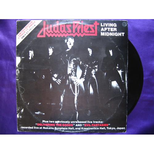 Judas Priest  Living After Midnight  Maxi 45t 1980  Avec Deux Titres Live Au Japon 