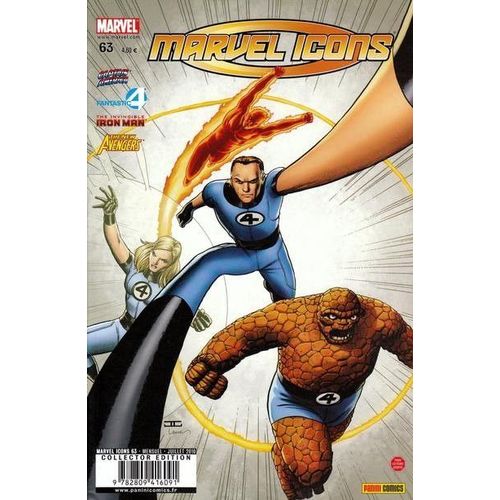 " Le Maître De Fatalis " ( The New Avengers - Fantastic Four - The Invincible Iron Man - Captain America ) : Marvel Icons N° 63 ( Juillet 2010 ) - Collector Edition 