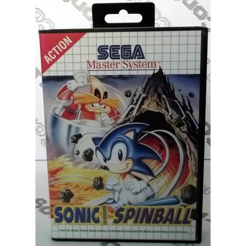 Sonic The Hedgehog Spinball - Sega Master System 1 Et 2