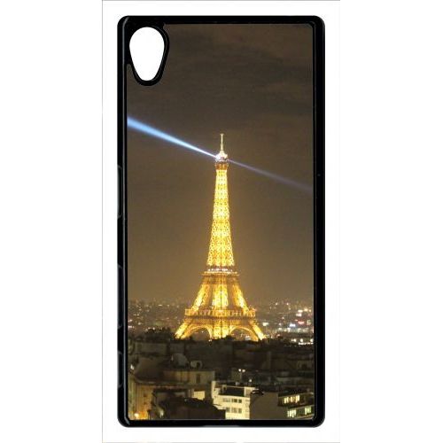 Coque Xperia Z5 - Tour Eiffel - Noir