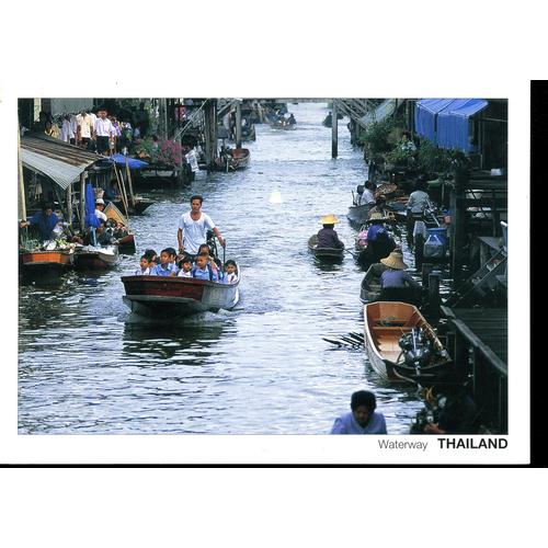 Carte Postale Du Waterway  (Thaïlande)