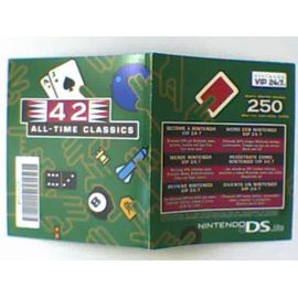 Carte Vip Club Nintendo Ds Non Grattée 42 All Time Classics Rakuten