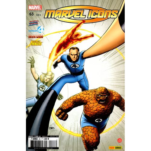 " Le Maître De Fatalis " ( The New Avengers / Fantastic Four / The Invincible Iron Man / Captain America ) : Marvel Icons N° 63 ( Juillet 2010 )
