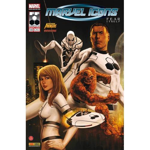 " Le Club ( Fear Itself ) " ( Iron Man / The New Avengers / La Fondation Du Futur ) : Marvel Icons N° 12 ( Cover B ) - Janvier 2012