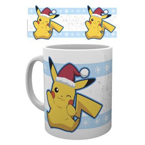 Pokemon Mug Pikachu Santa
