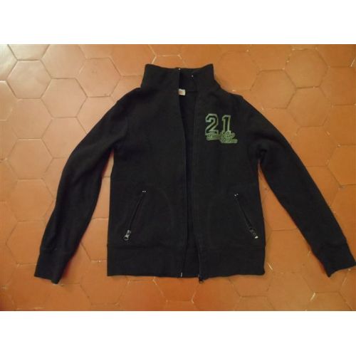 Veste Jersey Coton Noir Athletic Cdf