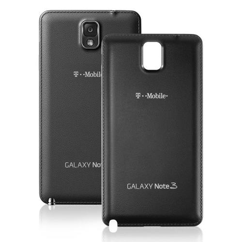 Couvercle Façade Arrière Dorsal Coque Cache Batterie Noir D'origine Samsung Galaxy Note Iii / Note 3 (T-Mobile) [100% Original Officiel, Batterie Et Téléphone Non Inclus] N9000tdr