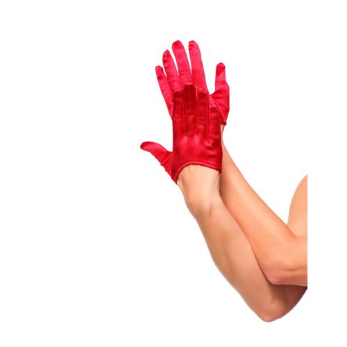 Mini Gants Rouges Femme Taille Unique