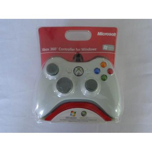 Manette Microsoft Xbox 360 Controller For Windows Filaire Microsoft Pour Pc, Microsoft Xbox 360