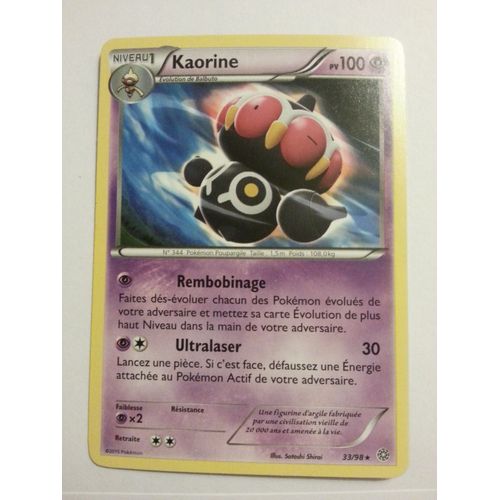 Pokémon - 33/98 - Kaorine - Xy - Origines Antiques - Rare