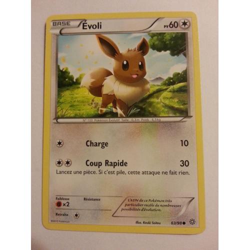 Pokémon - 63/98 - Xy - Origines Antiques - Évoli - Commune