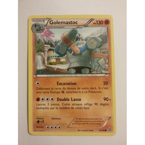 Pokémon - 41/98 - Xy - Origines Antiques - Golemastoc - Commune