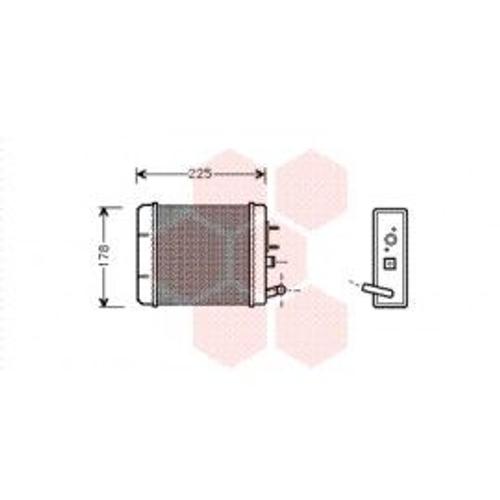 Radiateur De Chauffage Pour Seat Marbella