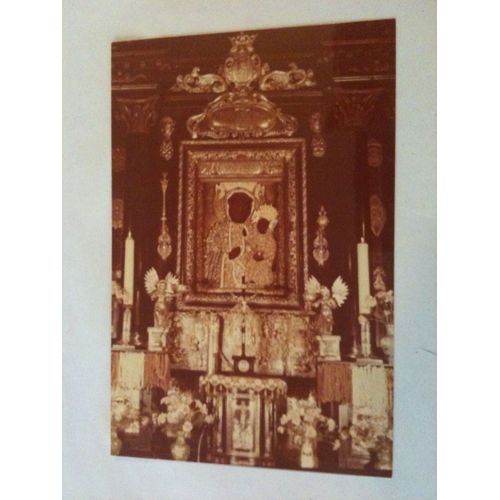 Carte Postale Ancienne Pologne Vierge À L'enfant