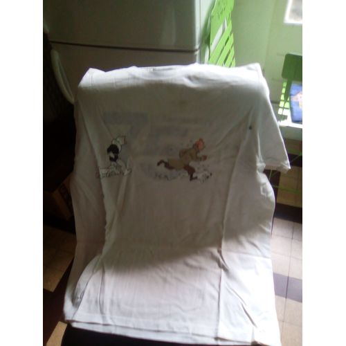 T Shirt Tintin 75 Ème Anniversaire