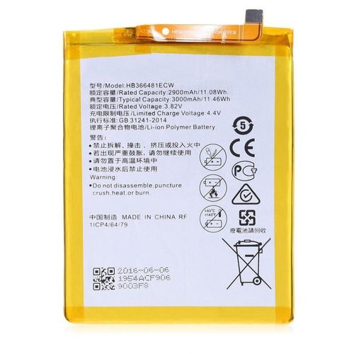 Batterie 3000mah 11.46wh 3.82v Pour Huawei P9