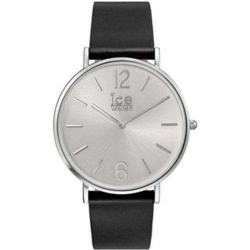 Montre Ice Watch City Tanner Medium Cuir Noir Ct.Bsr.41.L.16