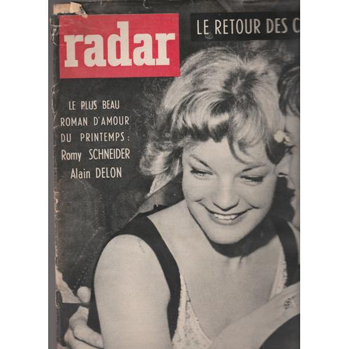 Radar  N°528. Romy Schneider Alain Delon