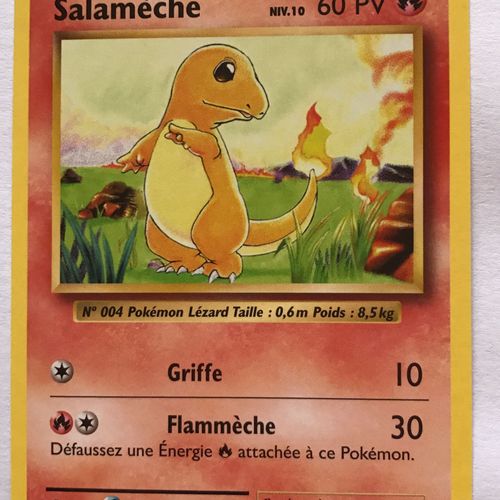 Carte Pokemon Série Évolutions Salamèche 9/108