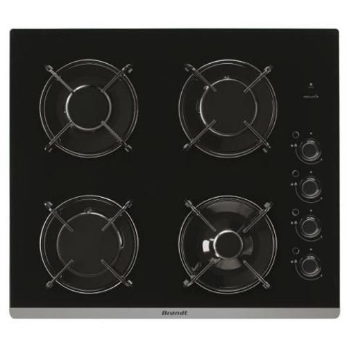 Table de cuisson Brandt BPG6413B noir