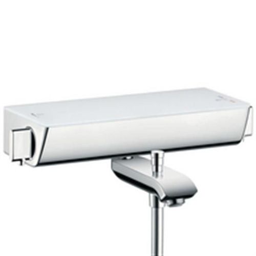 Hansgrohe-Mitigeur de bain-douche thermostatique ECOSTAT SELECT 150mm + ou - 12mm Blanc Chromé 13141400 - OD