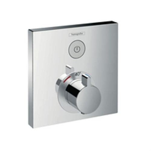 Hansgrohe-Set de finition pour mitigeur thermostatique ShowerSelect encastré avec 1 sortie réf 15762000