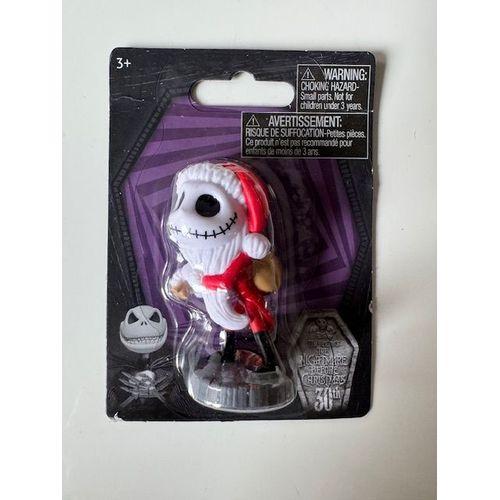 Tim Burton's The Nightmare Before Christmas 30th : Mini Figurine Santa Jack