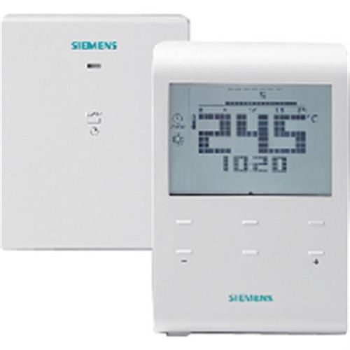Siemens-Rde100.1rf Thermostat D Ambiance Programmable, Programmation Hebdo. Sans Fils Réf. S55770-T282