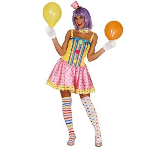 Déguisement Clown Pastel Femme Medium