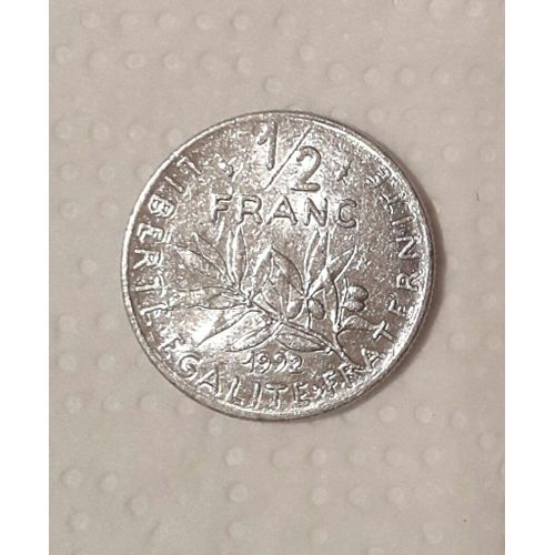 Piece De 1/2 Franc La Semeuse 1990