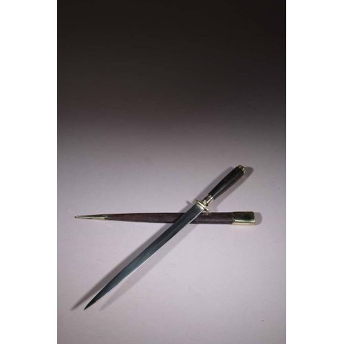 Grand Stylet Corse Manche En Ébène