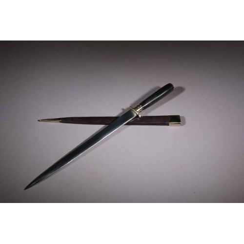 Grand Stylet Corse Manche En Ébène