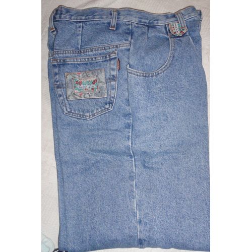 Jean Femme Bleu - Taille 40 - Sweet Line (100% Coton)
