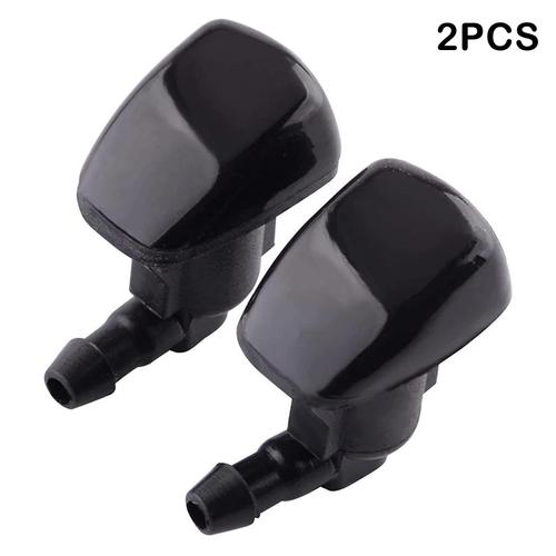 Buse D Essuie-Glace A Pulverisation D Eau Pour Pare-Brise Avant De Voiture, Taille Unique, Noir, Accessoires Pour Toyota, 2 Pieces