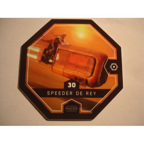 Jeton Leclerc Star Wars - Cosmic Shell - N° 30 : Speeder De Rey