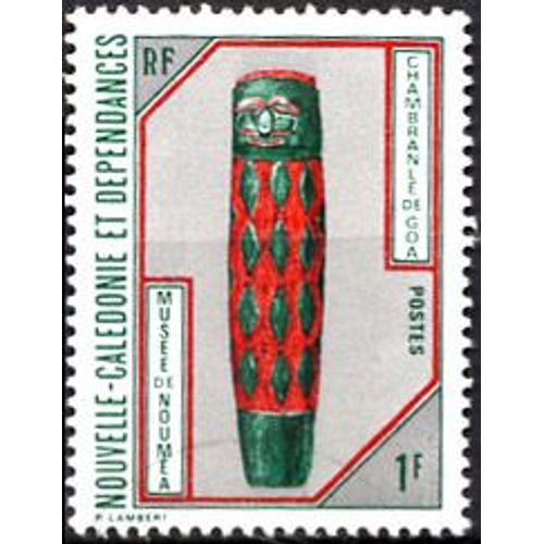 1972 Nouvelle Caledonie Timbre Musee De Noumea 1f Neuf**