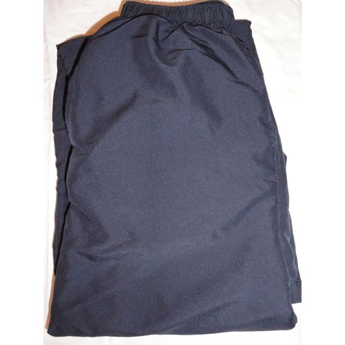 Jogging Bleu, Taille 32,Avec 2 Poches Sur Le Côté - Taille Élastique - Bas Avec Élastique + Fermeture Éclair - " Basic Sport