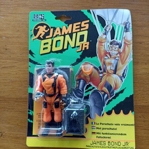 Figurine James Bond Jr Para Toujours Sous Scello