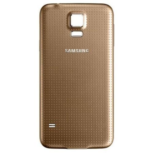 Coque Arrière / Cache Batterie Samsung Galaxy S 5 ( I 9600 ) - Couleur Or